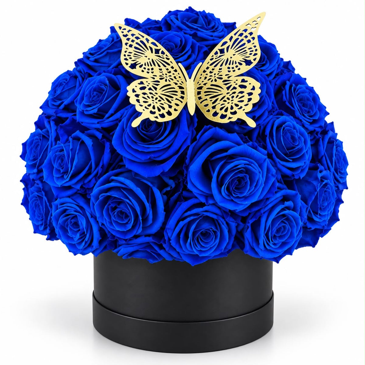 Blue Preserved Roses